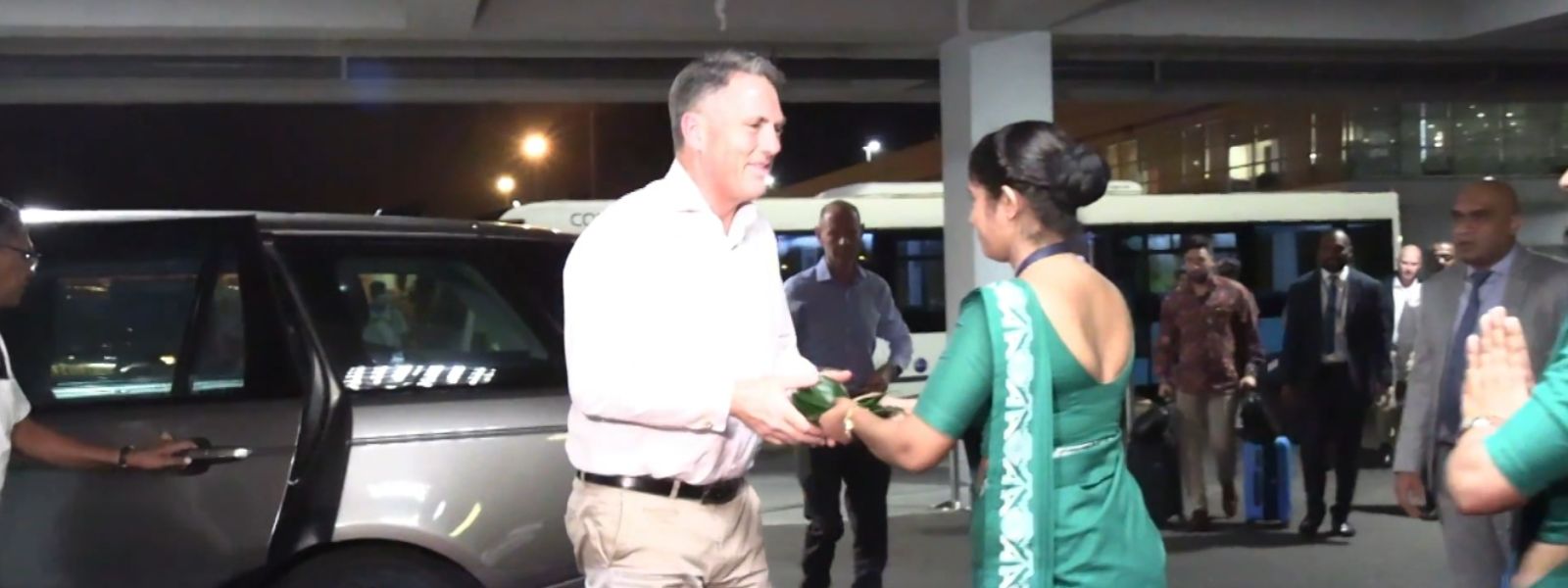 Australian Deputy PM Richard Marles Arrives in SL